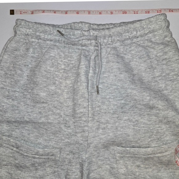 PRETTYLITTLETHING Ash Grey Thigh Pocket Casual Cuffed Joggers Size S - Picture 5 of 7